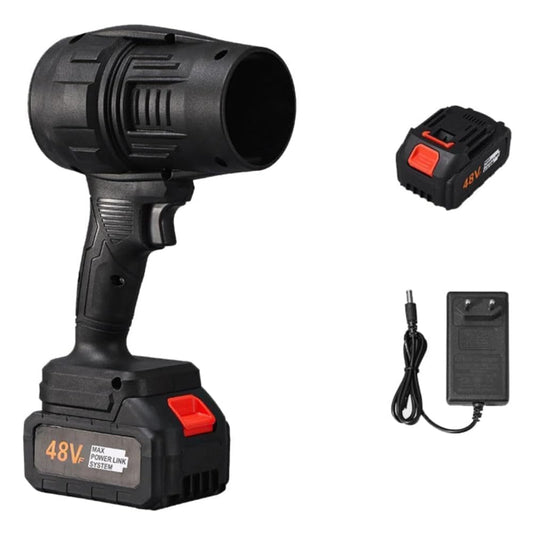 Professional 48V Cordless Electric Air Duster, Powerful Rechargeable Handheld Turbo Blower with Variable Speed Trigger, Battery Indicator, Fast Charging, Portable Cleaner for PC, Car, Office & Home
