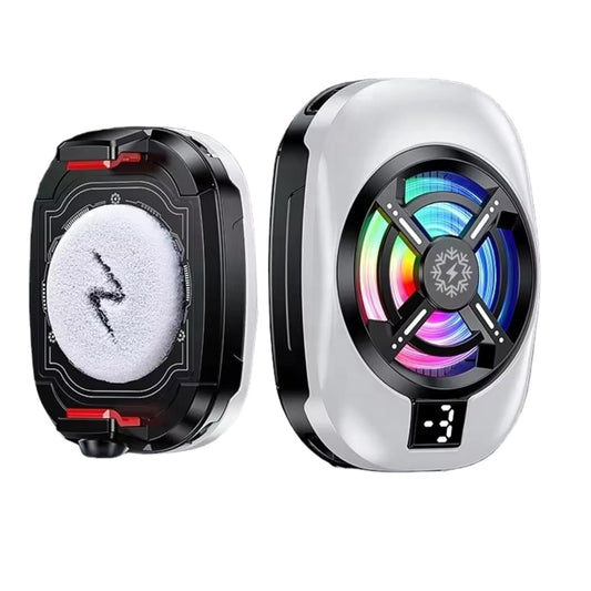 TL-16 Instant Mobile Cooler – Semiconductor Gaming Cooling Fan with LCD Display,RGB Lights & 3 Cooling Modes for iOS & Android