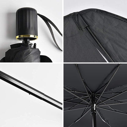 TEKCOOL Car Sunshade Windshield Cover, Umbrella Windshield Sunshade for Car Front Window Sun Protection & Heat Insulation Foldable Sunshade Full Cover Sunshade for Most Vehicles'