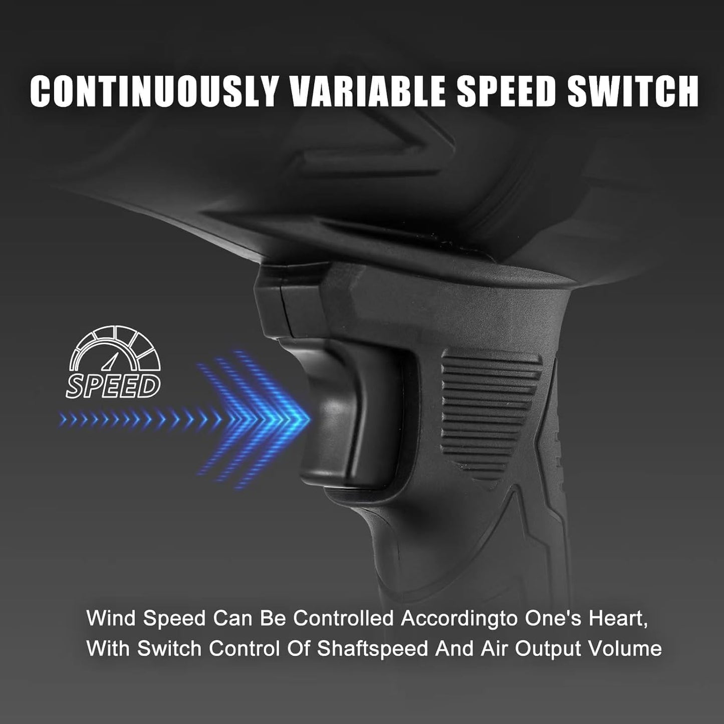 Professional 48V Cordless Electric Air Duster, Powerful Rechargeable Handheld Turbo Blower with Variable Speed Trigger, Battery Indicator, Fast Charging, Portable Cleaner for PC, Car, Office & Home