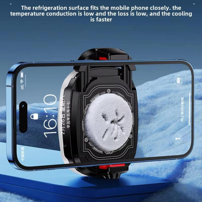 TL-16 Instant Mobile Cooler – Semiconductor Gaming Cooling Fan with LCD Display,RGB Lights & 3 Cooling Modes for iOS & Android